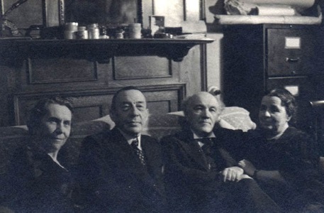 Н. А. и С. В. Рахманиновы, Н. К. и А. М. Метнеры в Лондоне (1938)